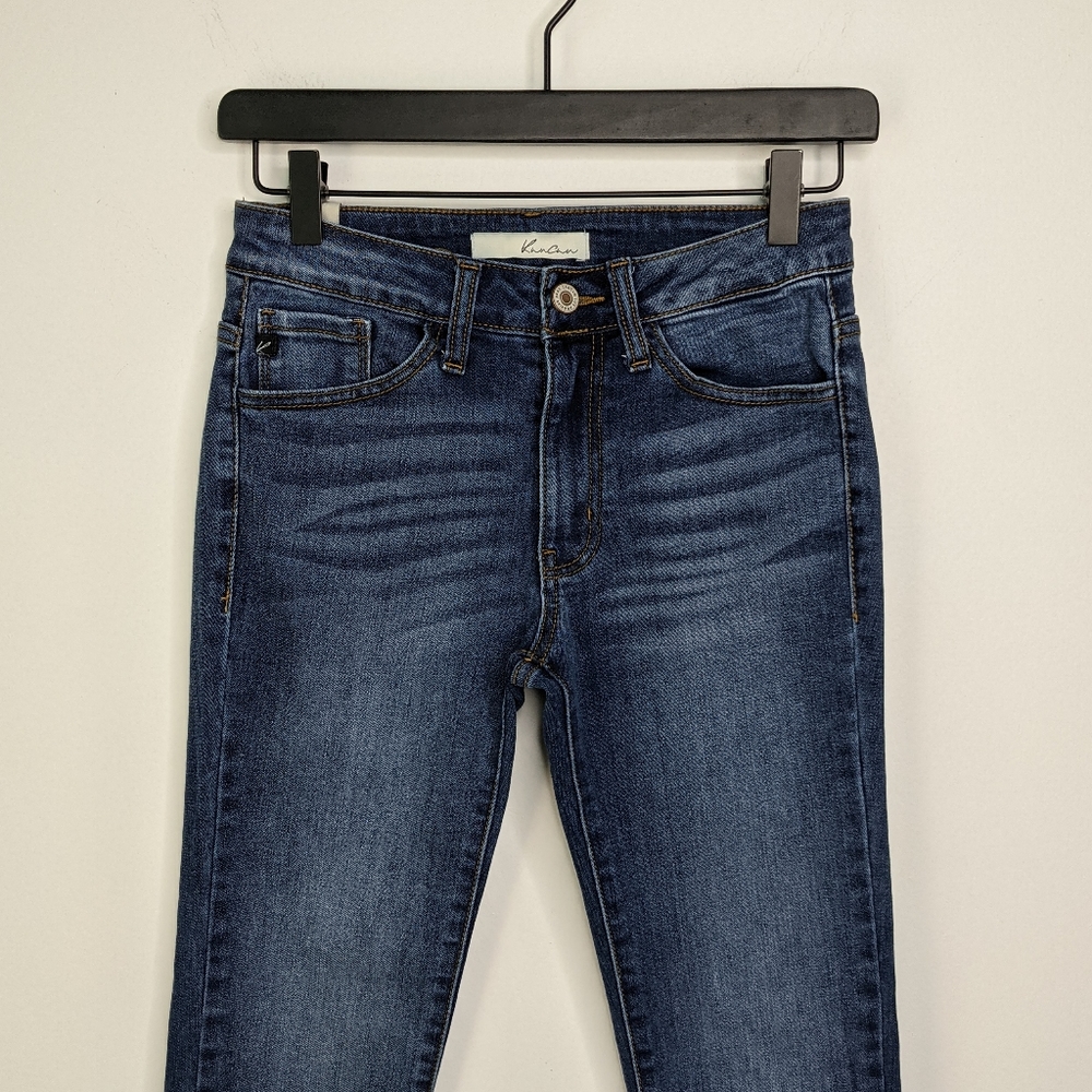 KanCan Mid Rise Medium Wash Skinny Jeans 26 EUC - Picture 2 of 8